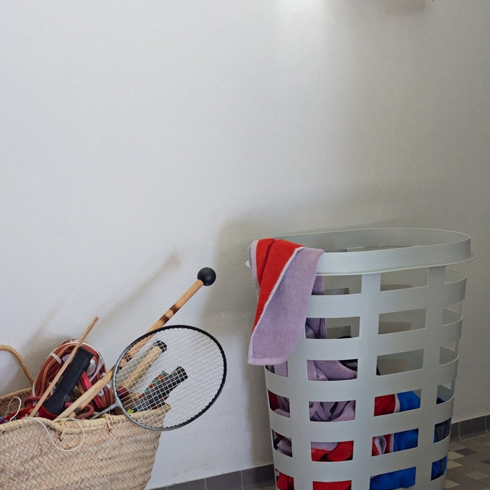 HAY Laundry Basket Wasmand L - Lichtgrijs
