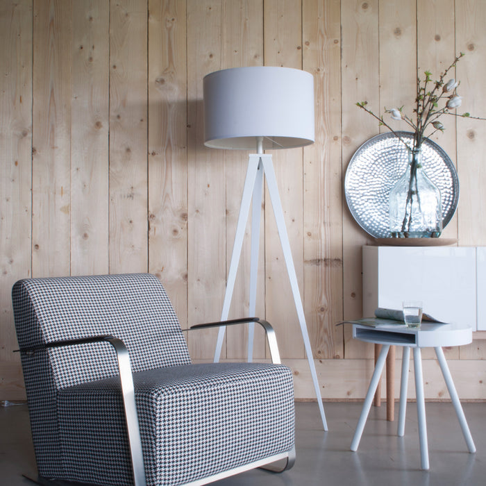 Zuiver Tripod Vloerlamp - Wit