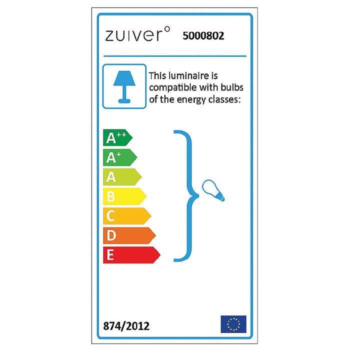 Zuiver Tripod Vloerlamp - Wit