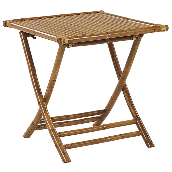 Beliani - MOLISE - Bistroset voor 2 - Lichte houtkleur - Bamboehout