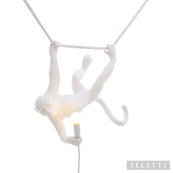Seletti Monkey Lampresin Aan Touw