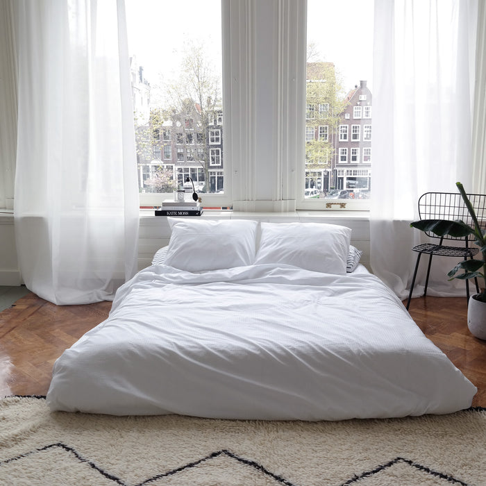 Crisp Sheets Dekbedovertrek 200 x 220 cm - Wit