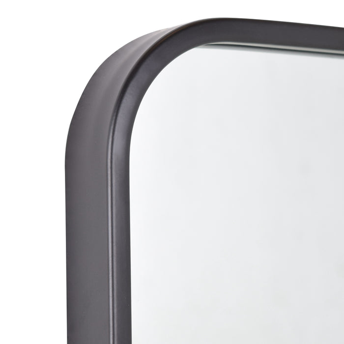 Fragix Boston Passpiegel - Zwart - Metaal - 150x40