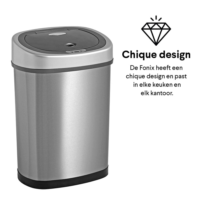 Homra Fonix Sensor Afvalemmer 40 Liter