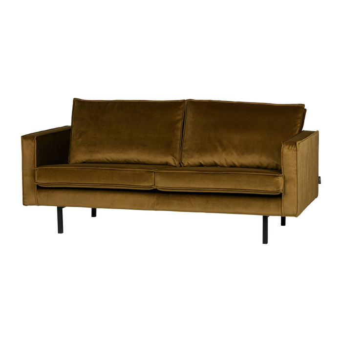 WOOOD Rodeo 2,5-zitsbank - Velvet - Honinggeel