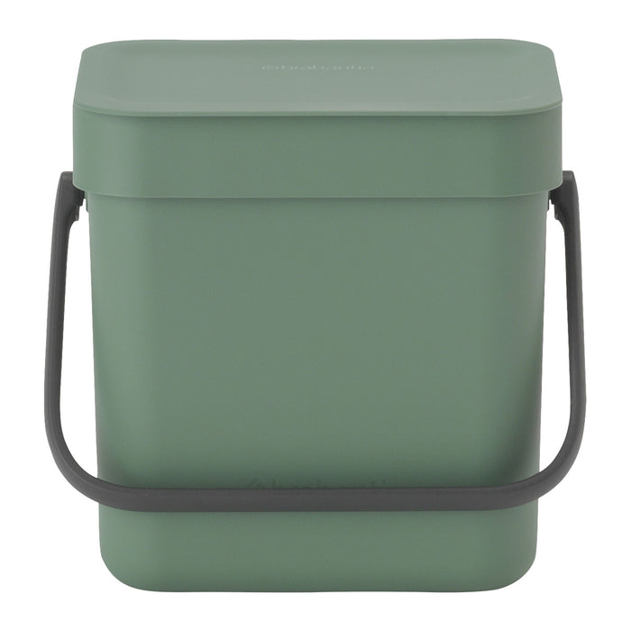 Brabantia Sort & Go Afvalemmer 3 L - Groen