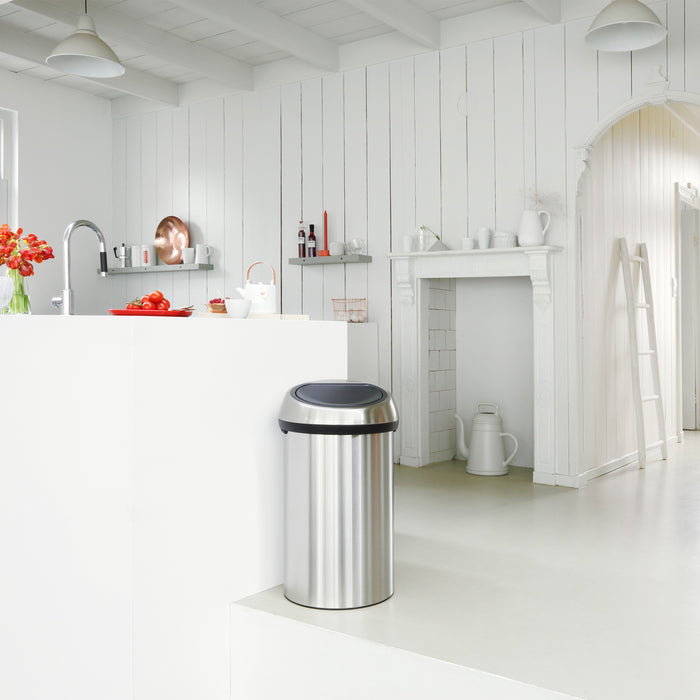 Brabantia Touch Bin Afvalemmer 60 Liter Vingerafdrukvrij