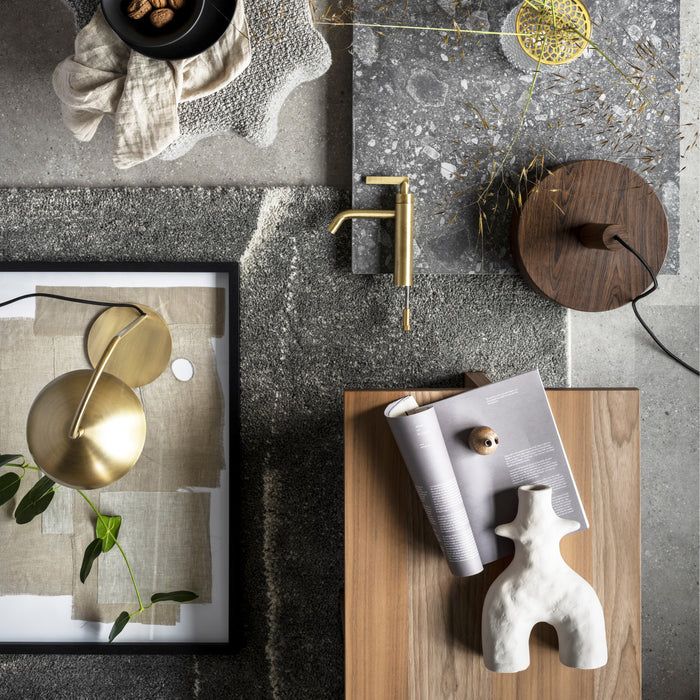 vtwonen Ecomix Twig vaas - Sand