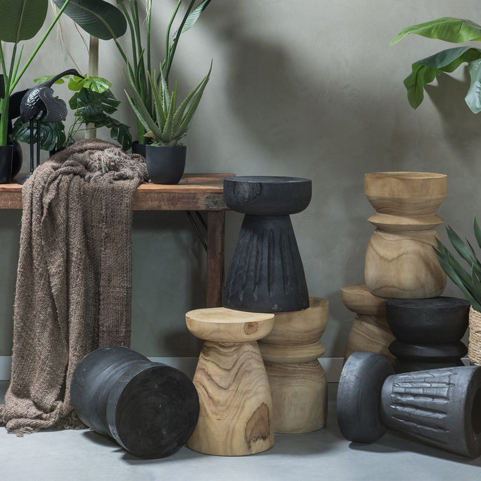 Woood Bikkel Kruk - Naturel