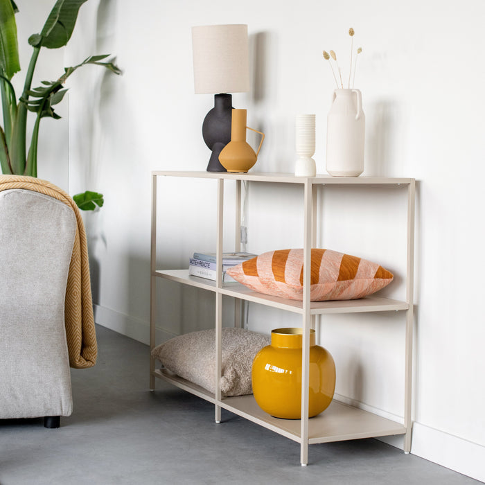 by fonQ Latte Sidetable - Mat beige