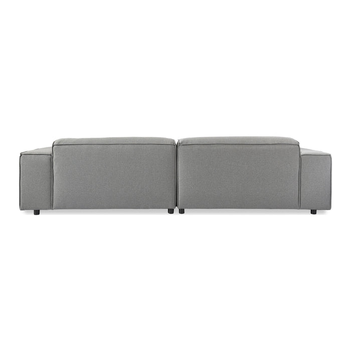 by fonQ Chunky Hoekbank met Chaise Longue Rechts - Grijs