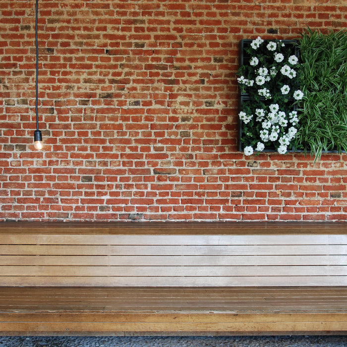 D&M KAROO verticale tuin met potgrond - grijs