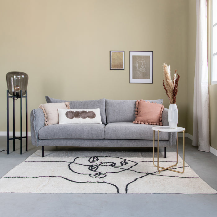 by fonQ Ribbon 3-zitsbank - Grijs