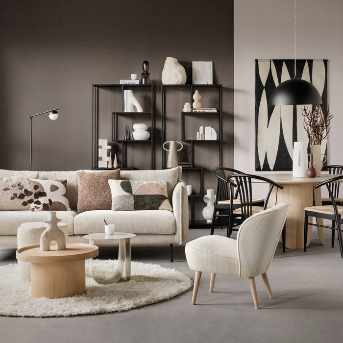 by fonQ Ribbon 3-zitsbank - Beige