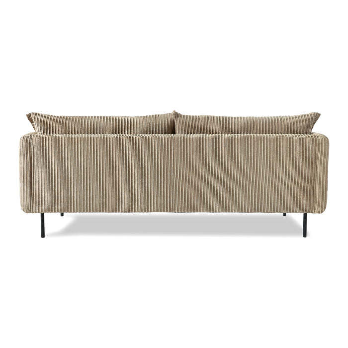 by fonQ Ribbon 3-zitsbank - Rib - Mink