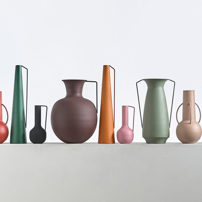 POLSPOTTEN Roman Vaas Set van 4 - Sunset