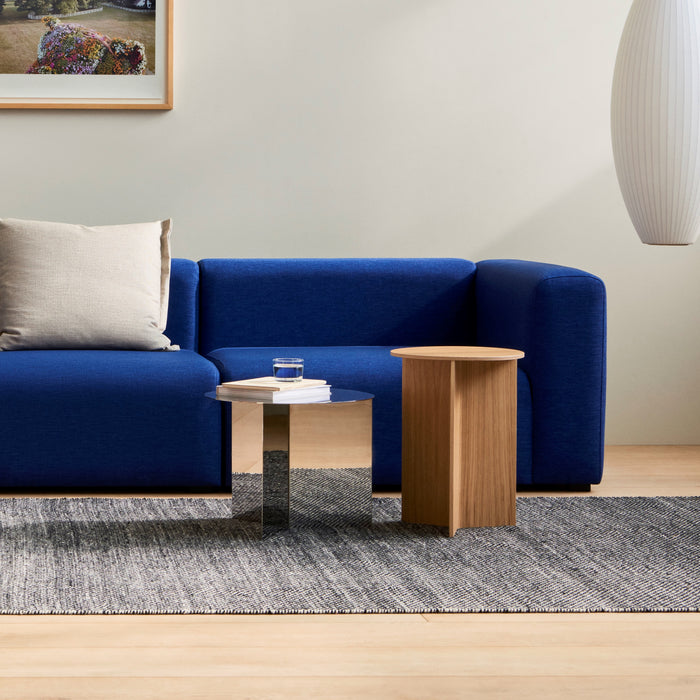 HAY Slit Table Wood Round Bijzettafel - Ø 35 cm - Oak