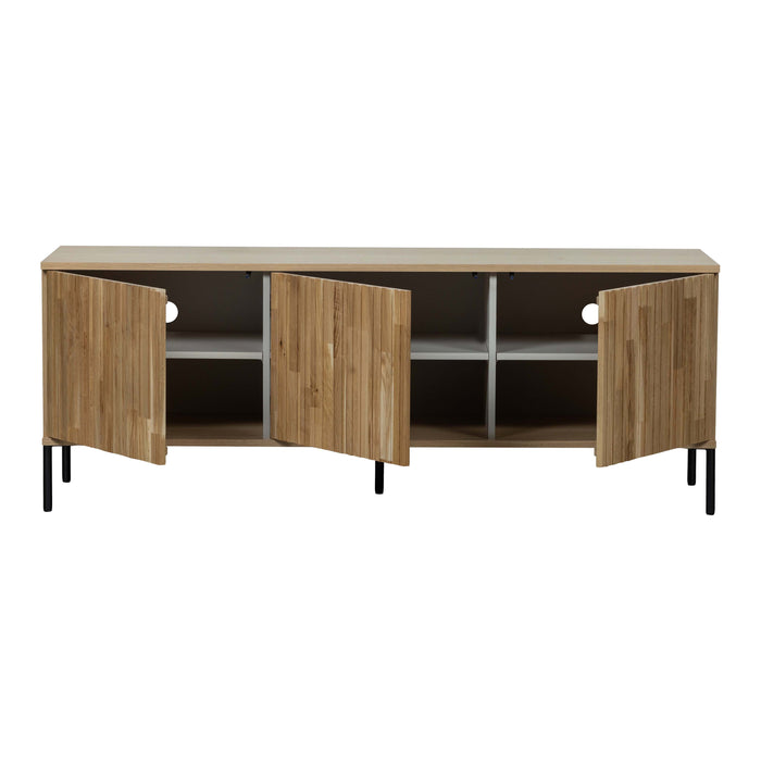 WOOOD New Gravure Tv-meubel B 150 cm - Eiken - Naturel
