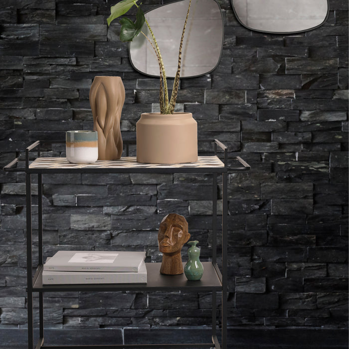 Villa Collection Spiegel H 40 x B 33 cm - Zwart