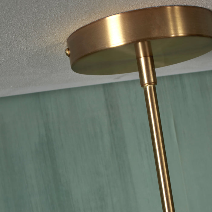 It's about RoMi Carrara Hanglamp - 3-arm - Goud