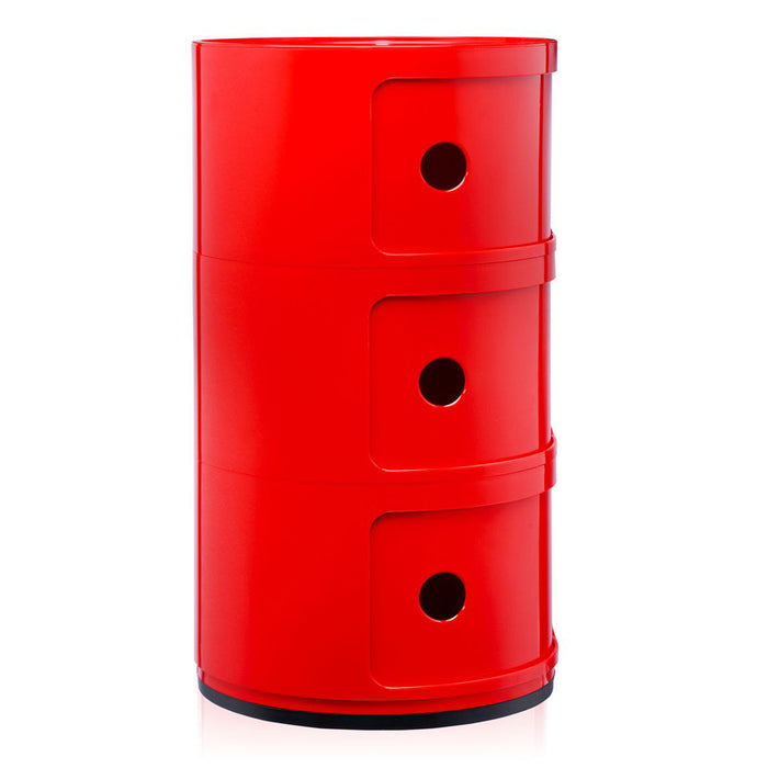 Kartell Componibili Kast - 3 Modules - Rood