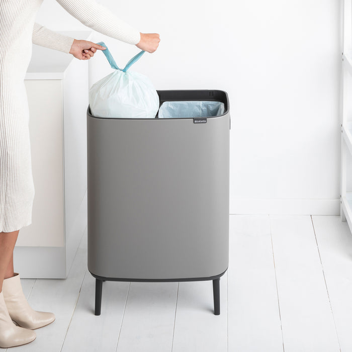 Brabantia Bo Touch Bin Hi 60 Liter (2x30 Liter)