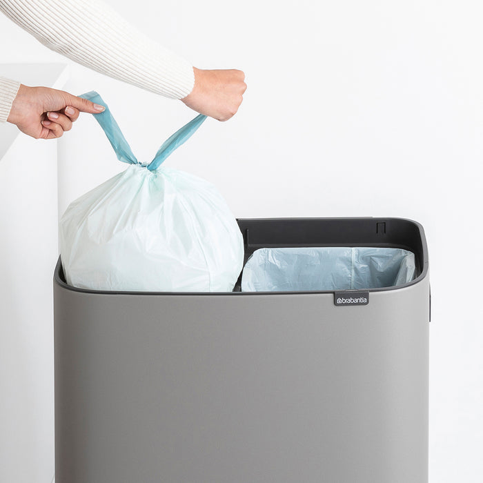 Brabantia Bo Touch Bin Hi 60 Liter (2x30 Liter)