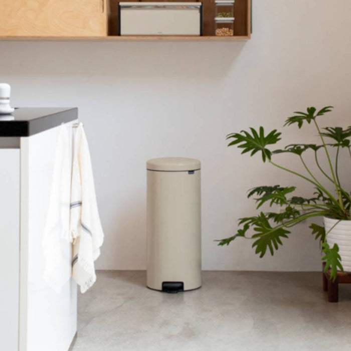 Brabantia NewIcon Pedaalemmer 30 L - Soft Beige