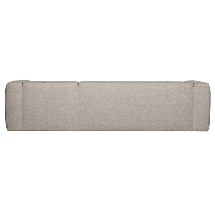 WOOOD Bean Hoekbank met Chaise Longue Rechts - Melange - Light Grey