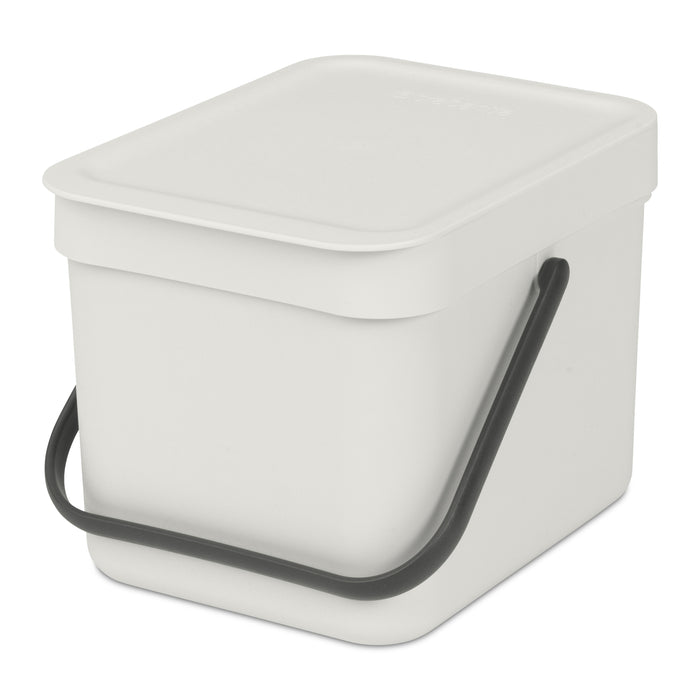 Brabantia Sort & Go Afvalemmer 6 L - Grijs