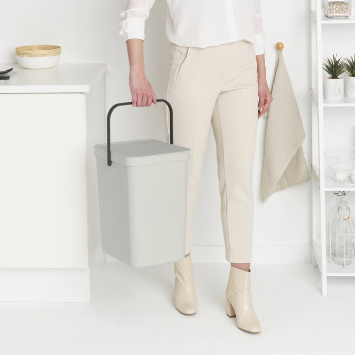 Brabantia Sort & Go Afvalemmer 25 L - Grijs