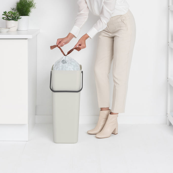 Brabantia Sort & Go Afvalemmer 40 L - Grijs