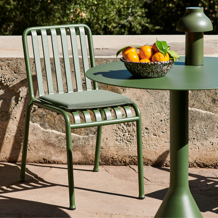 HAY Palissade Cone Tafel Ø 90 cm - Olijfgroen