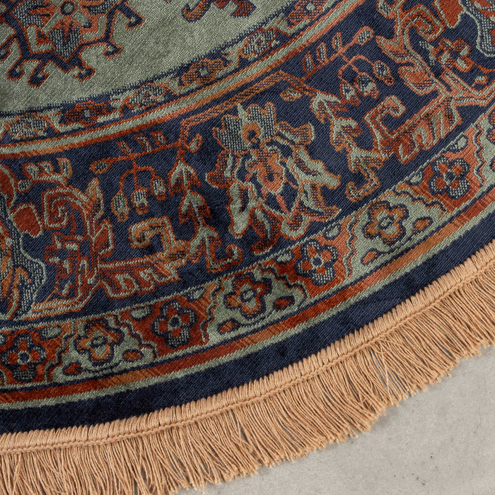 by fonQ Ezra Vloerkleed Ø 160 cm - Groen