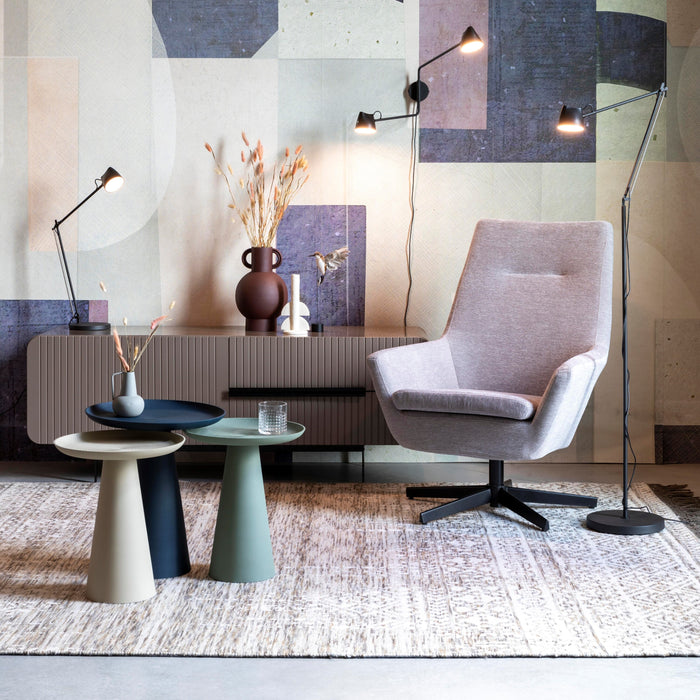 by fonQ basic Tira Bijzettafel - Groen - Ø 34,5 cm