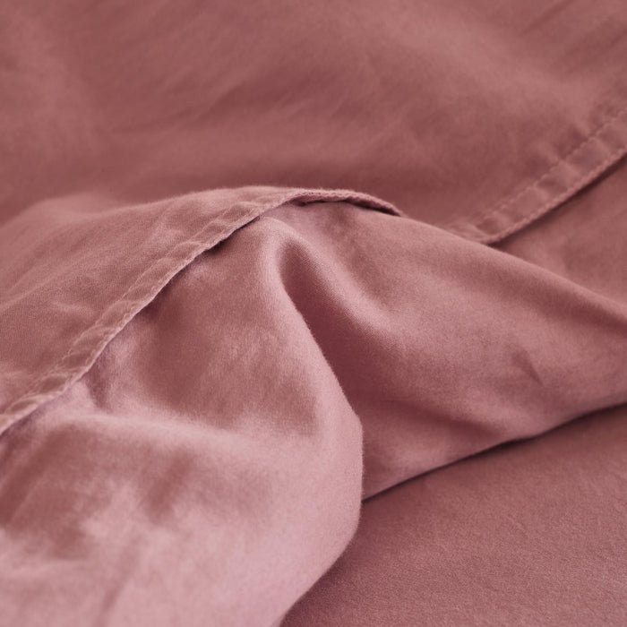 Essenza Minte Dekbedovertrek 240 x 220 cm - Woodrose
