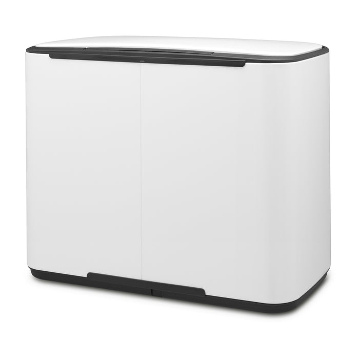 Brabantia Bo Pedaalemmer 11 + 23 L - Wit