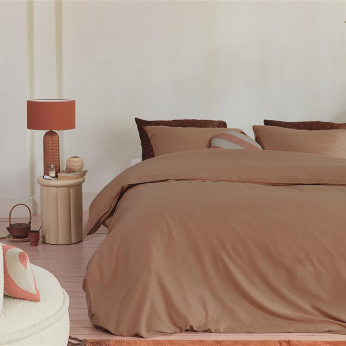 vtwonen Earth Dekbedovertrek 200 x 200/220 cm - Perzik