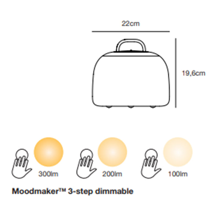 Nordlux Kettle Moodmaker Combinatie Hang-, Tafel- en Vloerlamp