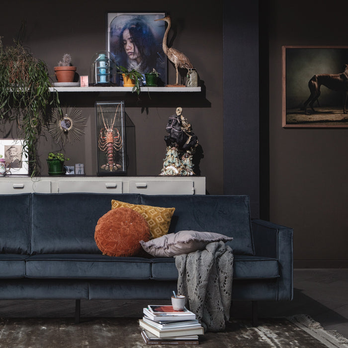 WOOOD Rodeo 3-zitsbank - Velvet - Teal