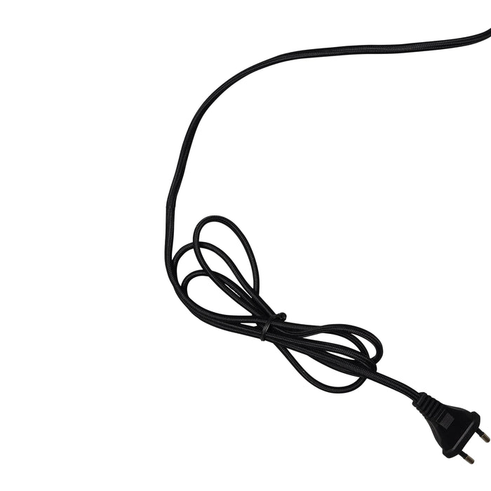 it's about RoMi Boston Vloerlamp Ø 25 cm - Zwart / Zwart