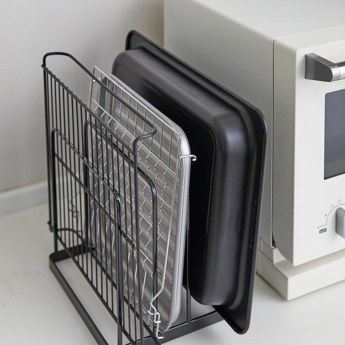 Yamazaki Tower Dienbladen Standaard - Zwart