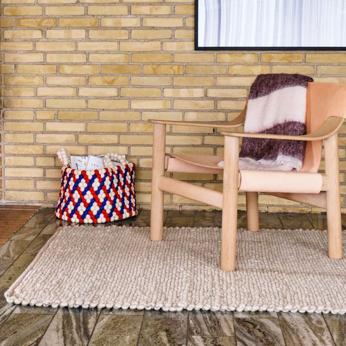 HAY Peas Random Vloerkleed 200 x 300 cm - Soft Grey