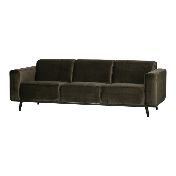 WOOOD Statement 3-zitsbank - Fluweel - Warm Green