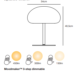 Nordlux Sponge Moodmaker Vloerlamp