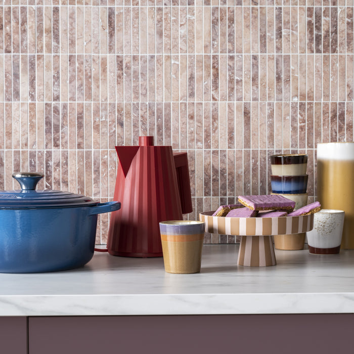 Alessi Plissé Waterkoker 1 L - Rood