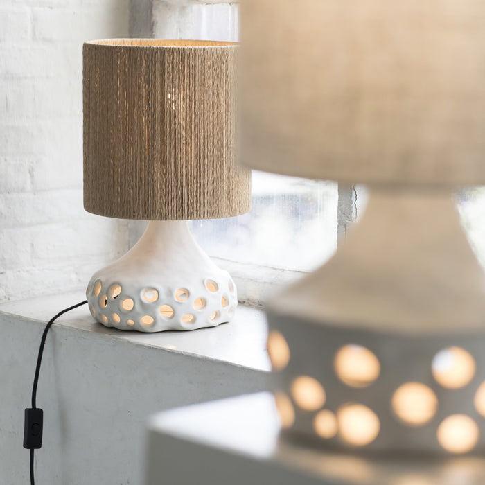 SERAX - Sophie Casier - Oya Tafellamp Ø 25 cm - Beige/Bol