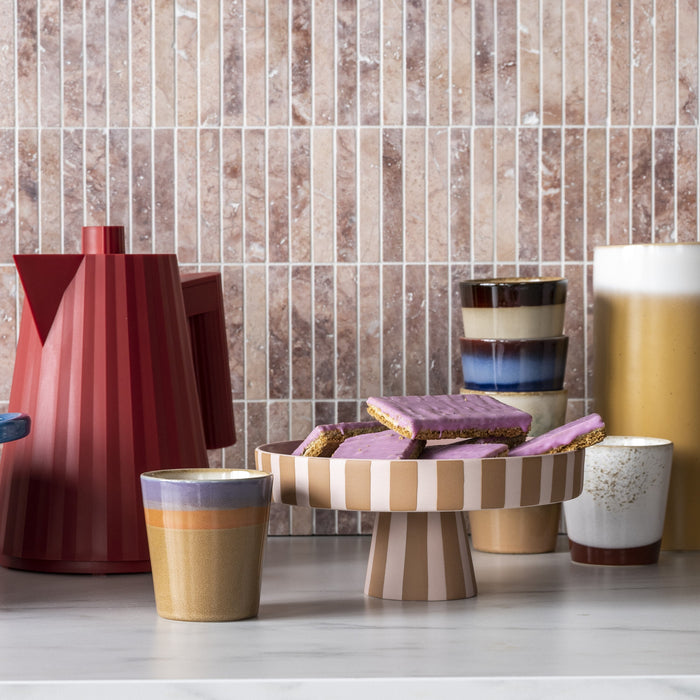 HKliving 70's Vaas - Maat M - grain