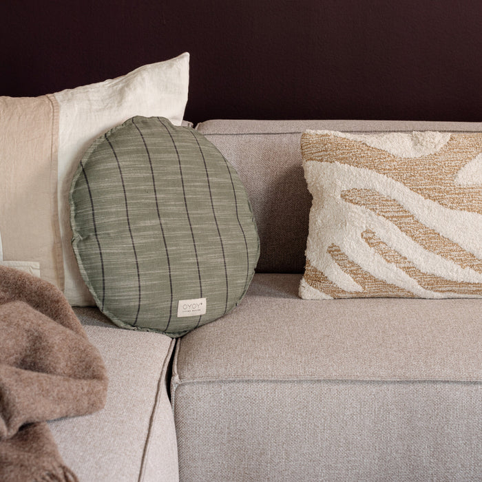 WOOOD Bean Hoekbank met Chaise Longue Links - Melange - Beige