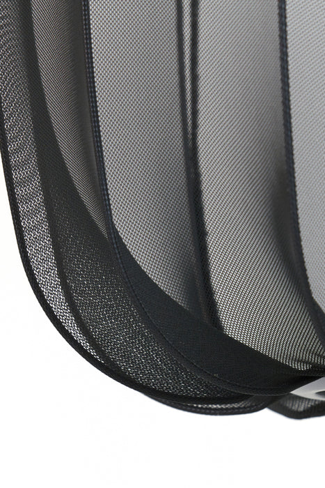 Light & Living Plumeria Hanglamp - XS - H 30 x Ø 40 cm - Zwart